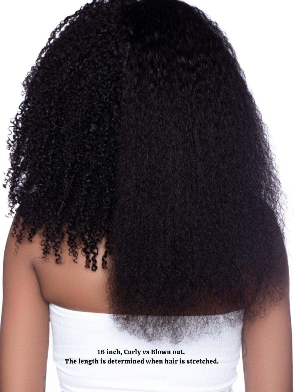 Half Wig ‘Kai’ Kinky Curly